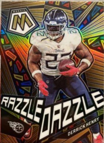 2023 Panini Mosaic Razzle Dazzle Derrick Henry #RD-8 card