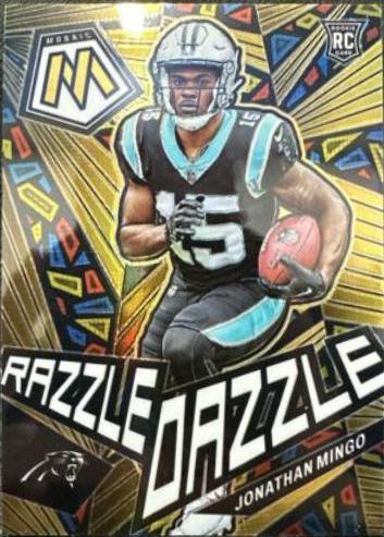 2023 Panini Mosaic Razzle Dazzle Jonathan Mingo #RD-29 card