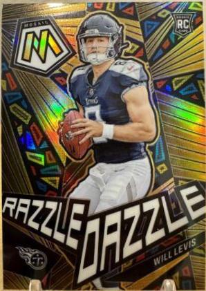 2023 Panini Mosaic Razzle Dazzle Will Levis #RD-18 card