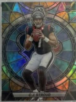 2023 Panini Mosaic Stained Glass C. J. Stroud #SG-22 card