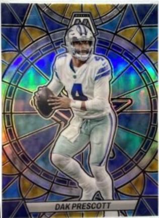 2023 Panini Mosaic Stained Glass Dak Prescott #SG-7 card