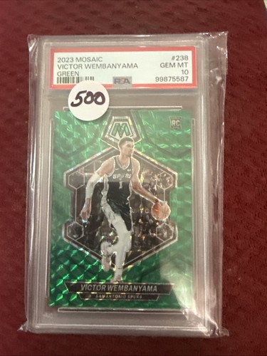2023 Panini Mosaic Victor Wembanyama [Green] #238 card