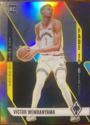 2023 Panini Phoenix Fade To Black Victor Wembanyama [Silver] #11 card
