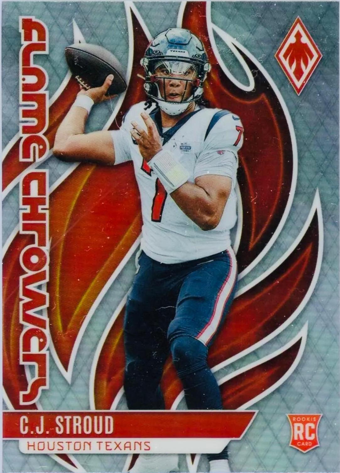 2023 Panini Phoenix Flame Throwers C. J. Stroud #FLA-21 card
