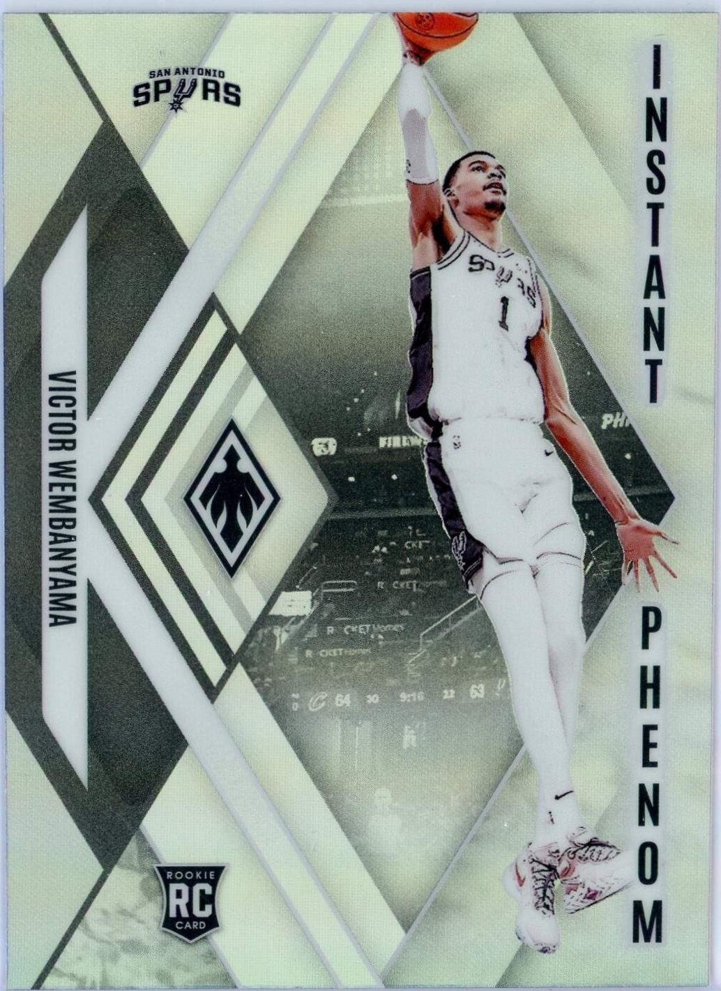 2023 Panini Phoenix Instant Phenom Victor Wembanyama [Silver] #13 card