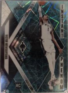 2023 Panini Phoenix Instant Phenom Victor Wembanyama [Teal Lazer] #13 card
