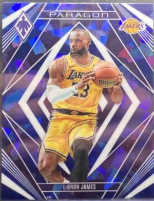 2023 Panini Phoenix Paragon LeBron James [Blue Ice] #14 card