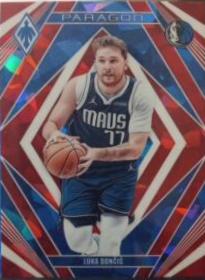 2023 Panini Phoenix Paragon Luka Doncic [Red Ice] #3 card