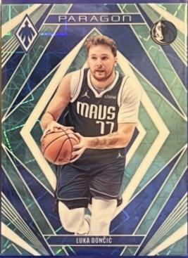 2023 Panini Phoenix Paragon Luka Doncic [Teal Lazer] #3 card