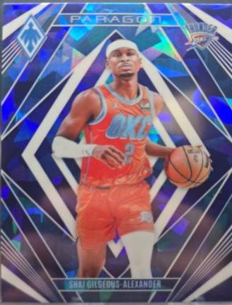 2023 Panini Phoenix Paragon Shai Gilgeous-Alexander [Blue Ice] #12 card