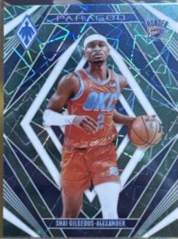 2023 Panini Phoenix Paragon Shai Gilgeous-Alexander [Teal Lazer] #12 card