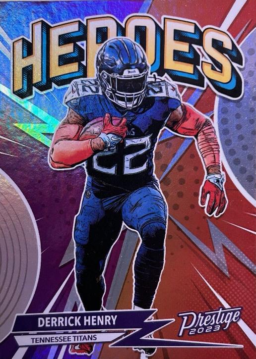 2023 Panini Prestige Heroes Derrick Henry #H-10 card