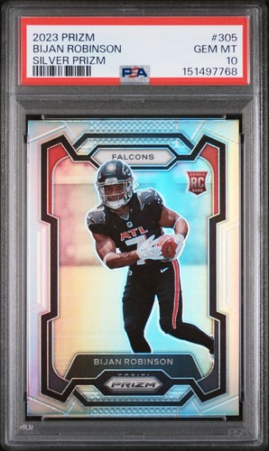 2023 Panini Prizm Bijan Robinson [Silver] #305 card