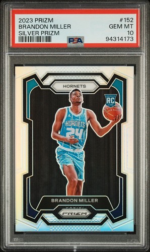 2023 Panini Prizm Brandon Miller #152 card