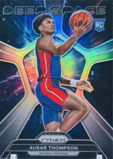 2023 Panini Prizm Deep Space Ausar Thompson [Silver Prizm] #5 card