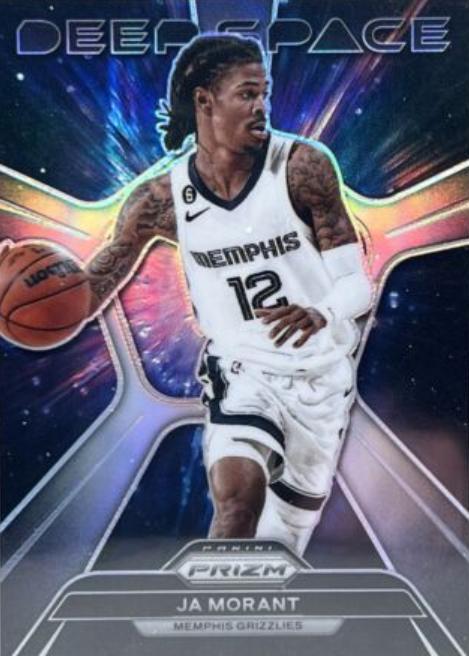 2023 Panini Prizm Deep Space Ja Morant [Silver Prizm] #8 card