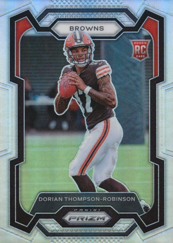 2023 Panini Prizm Dorian Thompson Robinson [Silver] #322 card