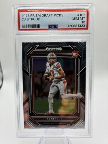 2023 Panini Prizm Draft Picks C. J. Stroud #102 card