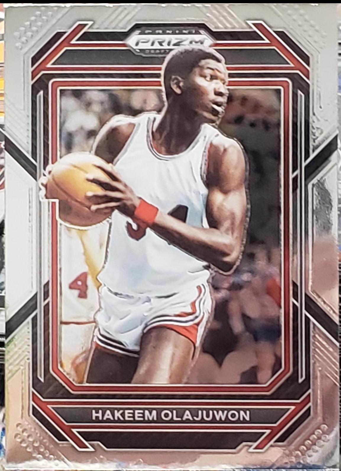 2023 Panini Prizm Draft Picks Hakeem Olajuwon #80 card