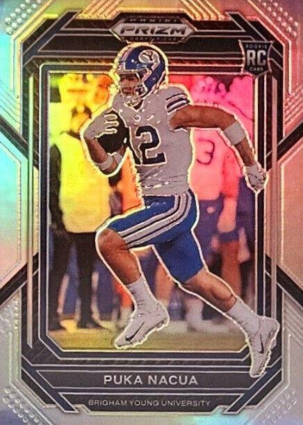 2023 Panini Prizm Draft Picks Puka Nacua [Silver] #197 card