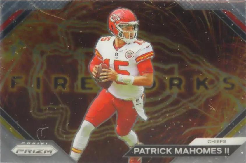 2023 Panini Prizm Fireworks Patrick Mahomes II #F-2 card