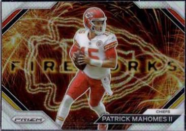 2023 Panini Prizm Fireworks Patrick Mahomes II [Silver] #F-2 card