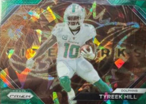 2023 Panini Prizm Fireworks Tyreek Hill #F-20 card
