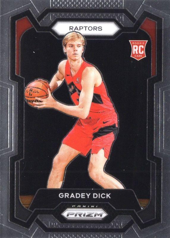 2023 Panini Prizm Gradey Dick #134 card