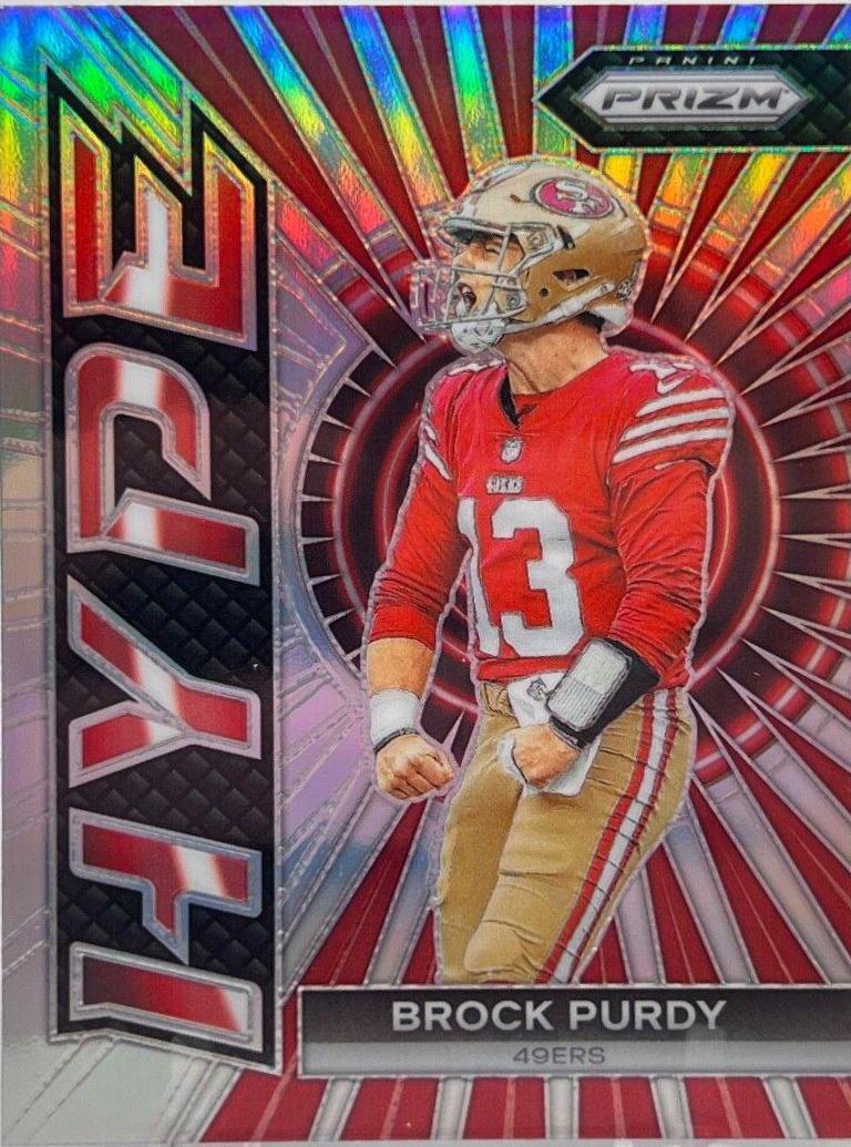 2023 Panini Prizm Hype Brock Purdy [Silver] #H-2 card