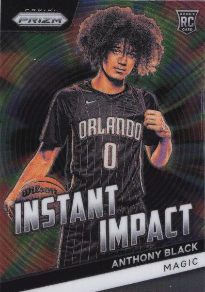 2023 Panini Prizm Instant Impact Anthony Black #24 card