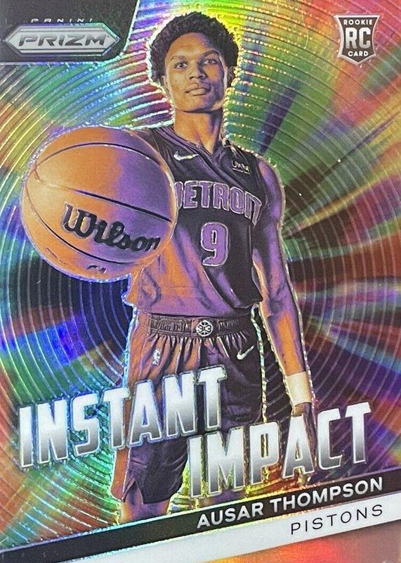 2023 Panini Prizm Instant Impact Ausar Thompson [Silver] #2 card