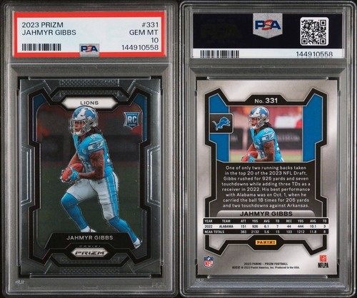 2023 Panini Prizm Jahmyr Gibbs #331 card