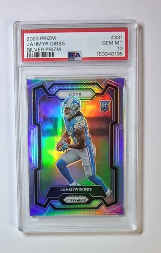 2023 Panini Prizm Jahmyr Gibbs [Silver] #331 card