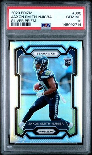 2023 Panini Prizm Jaxon Smith Njigba [Silver] #390 card