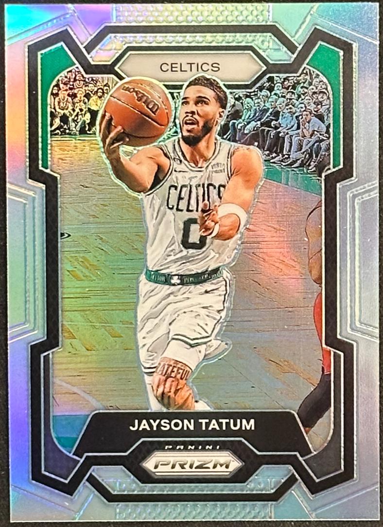 2023 Panini Prizm Jayson Tatum [Silver] #2 card