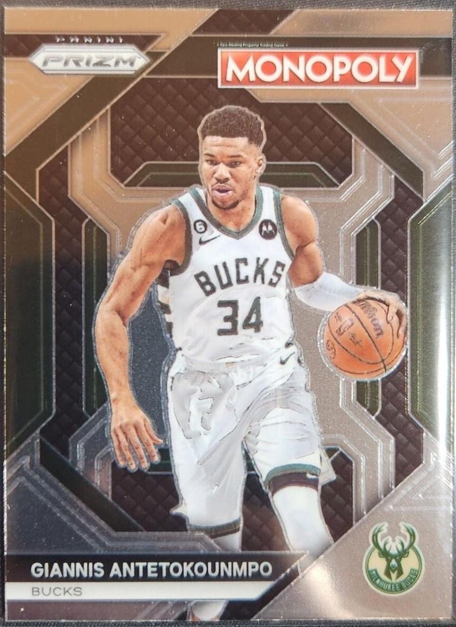 2023 Panini Prizm Monopoly All-Star Giannis Antetokounmpo #PS5 card