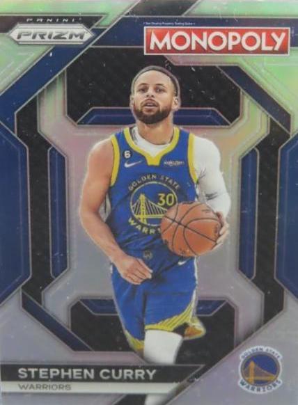 2023 Panini Prizm Monopoly All-Star Stephen Curry [Silver Prizms] #PS8 card