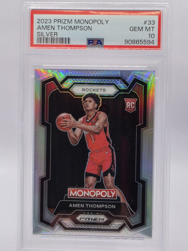 2023 Panini Prizm Monopoly Amen Thompson #33 card