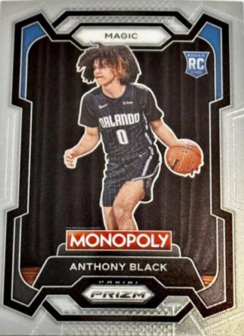 2023 Panini Prizm Monopoly Anthony Black #66 card