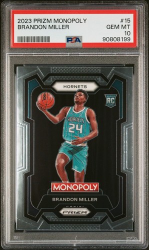 2023 Panini Prizm Monopoly Brandon Miller #15 card