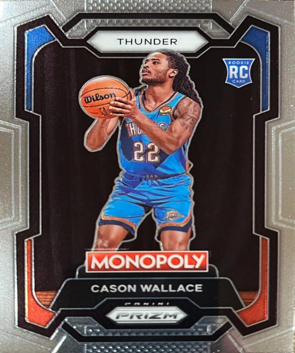 2023 Panini Prizm Monopoly Cason Wallace #63 card