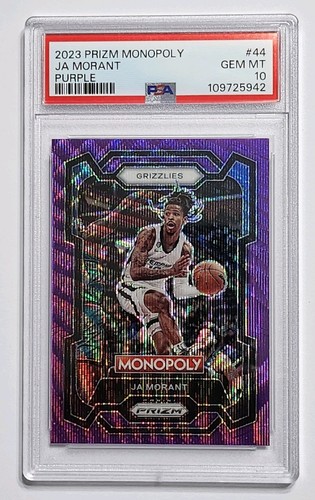 2023 Panini Prizm Monopoly Ja Morant [Purple] #44 card