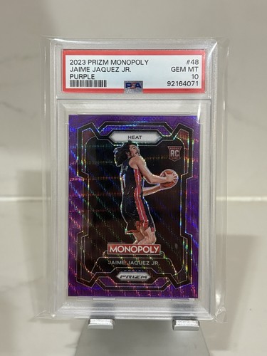 2023 Panini Prizm Monopoly Jaime Jaquez Jr. [Purple] #48 card