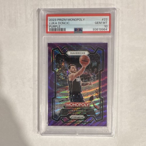 2023 Panini Prizm Monopoly Luka Doncic [Purple] #22 card