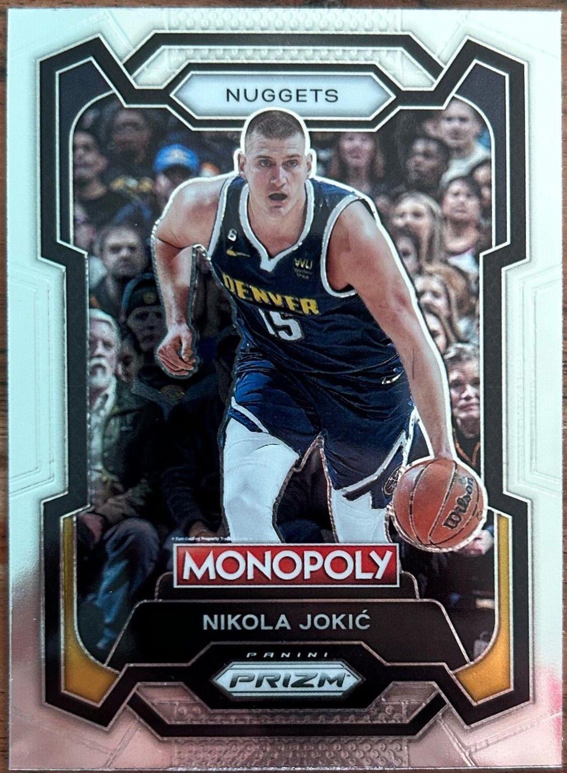 2023 Panini Prizm Monopoly Nikola Jokic #1 card