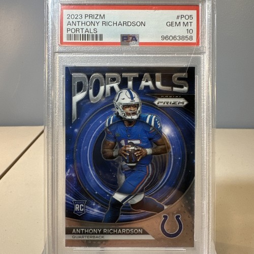 2023 Panini Prizm Portals Anthony Richardson #PO-5 card