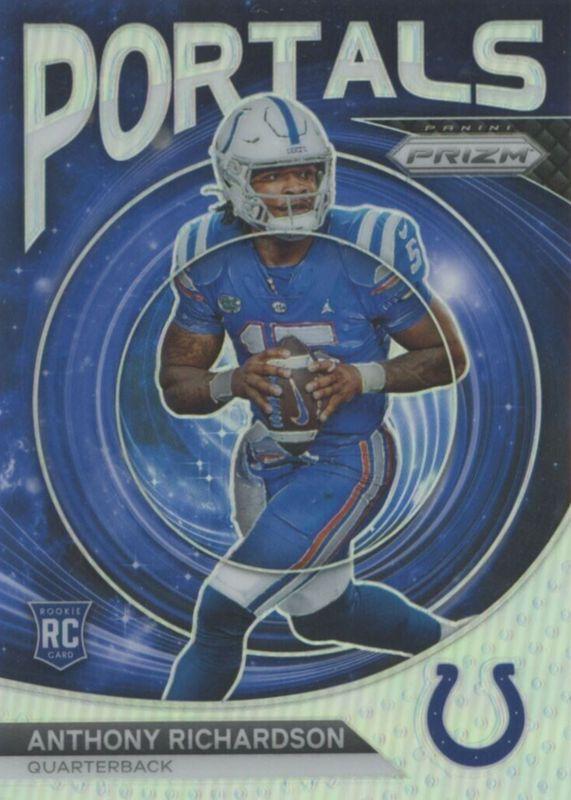 2023 Panini Prizm Portals Anthony Richardson [Prizms Silver] #PO-5 card
