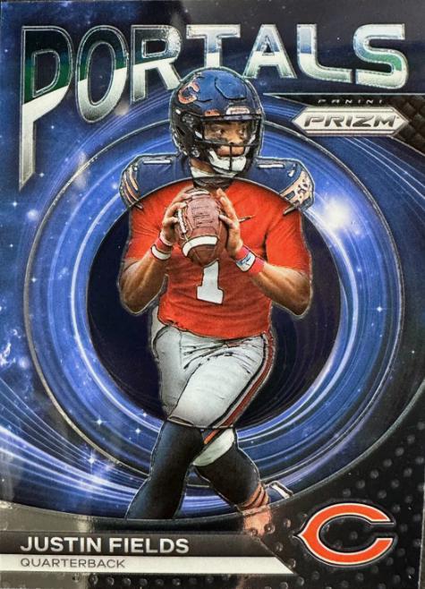 2023 Panini Prizm Portals Justin Fields #PO-7 card