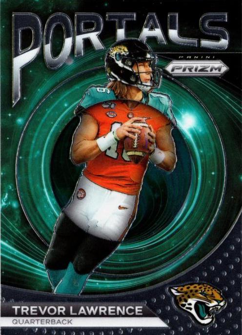 2023 Panini Prizm Portals Trevor Lawrence #PO-4 card