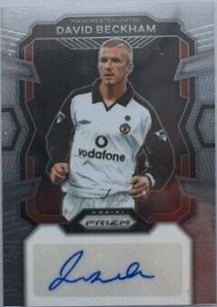 2023 Panini Prizm Premier League Signatures David Beckham #S-DBE card